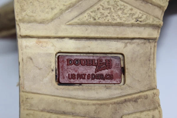 Double H Boots Womens Size 8 Slide Sandals Rose Western Style Leather DH585