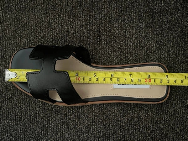 Steve Madden Hadyn Women Sandals Black Leather -Size 5M