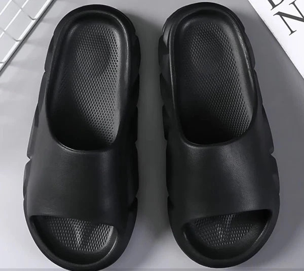 Slides Sandals for Women Men  Platform Pillow Slippers Non-Slip Yeezy style 7 sz