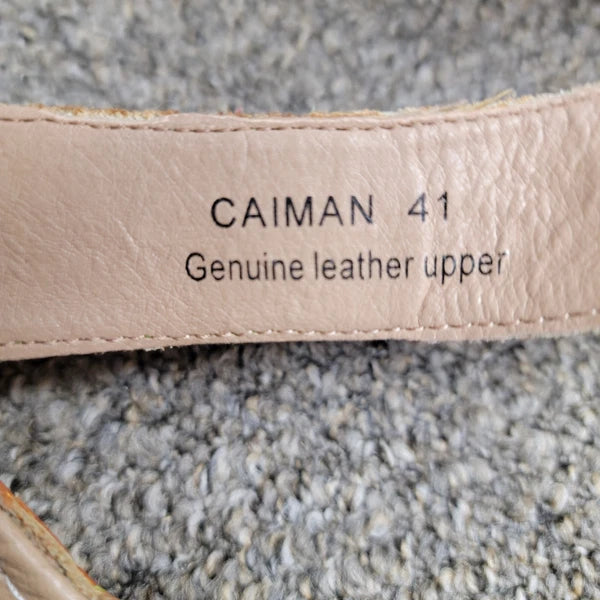 L'Artiste By Spring Step Women's Caiman Slide Sandal  EU 41 US 9.5-10