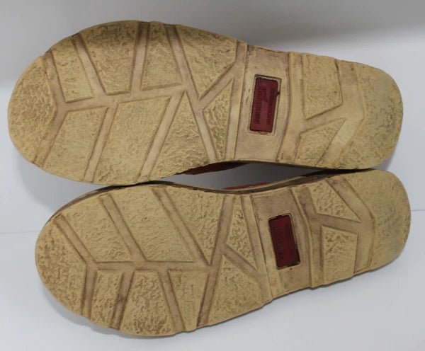 Double H Boots Womens Size 8 Slide Sandals Rose Western Style Leather DH585