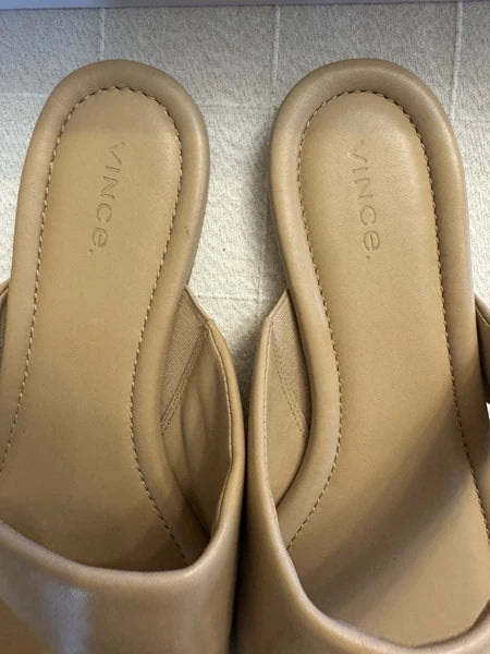Vince Dawn Flat Slide Sandals Size 9 $200