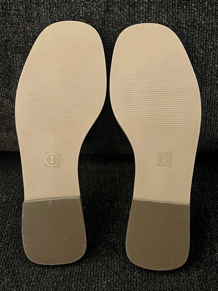 Steve Madden Hadyn Women Sandals Black Leather -Size 5M