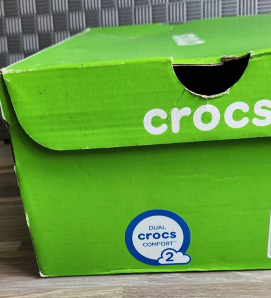 Crocs Leigh 2 Strap Wedge Sandals 11w Bronze Dual Comfort Women's Fashion Shoes