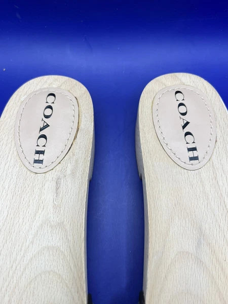 COACH Bleeker Suede Sandal Size 9B Black