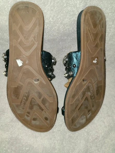 Vince Camuto Jeweled Flip Flop Style Sandal