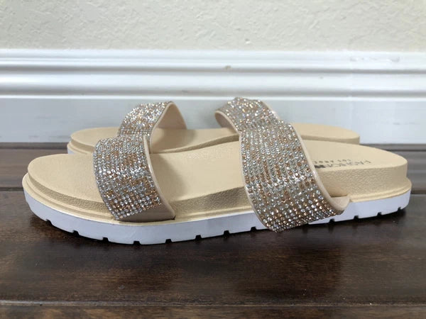 Fashionnova Womens Slide Mules Sandals US SIZE 8