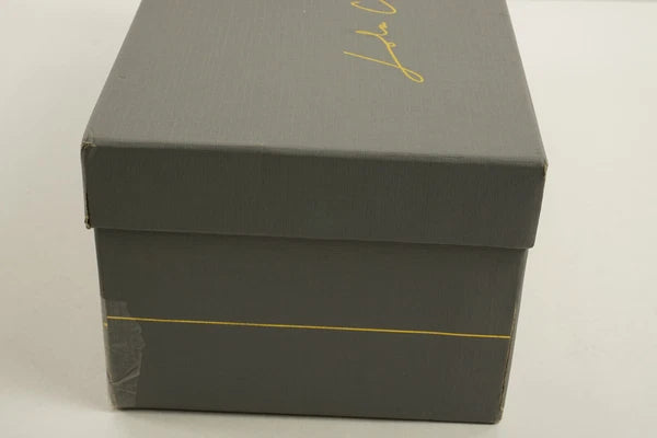 New Lola Cruz Women's EU Size 36 Nude Leather Studded Crossover Slide Sandals