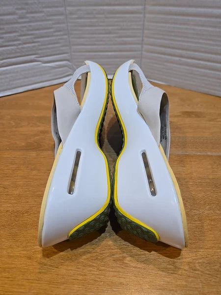 Cole Haan Air Women's 11B Slip-On Open Toe Slide Suede Leather Wedge NWOB