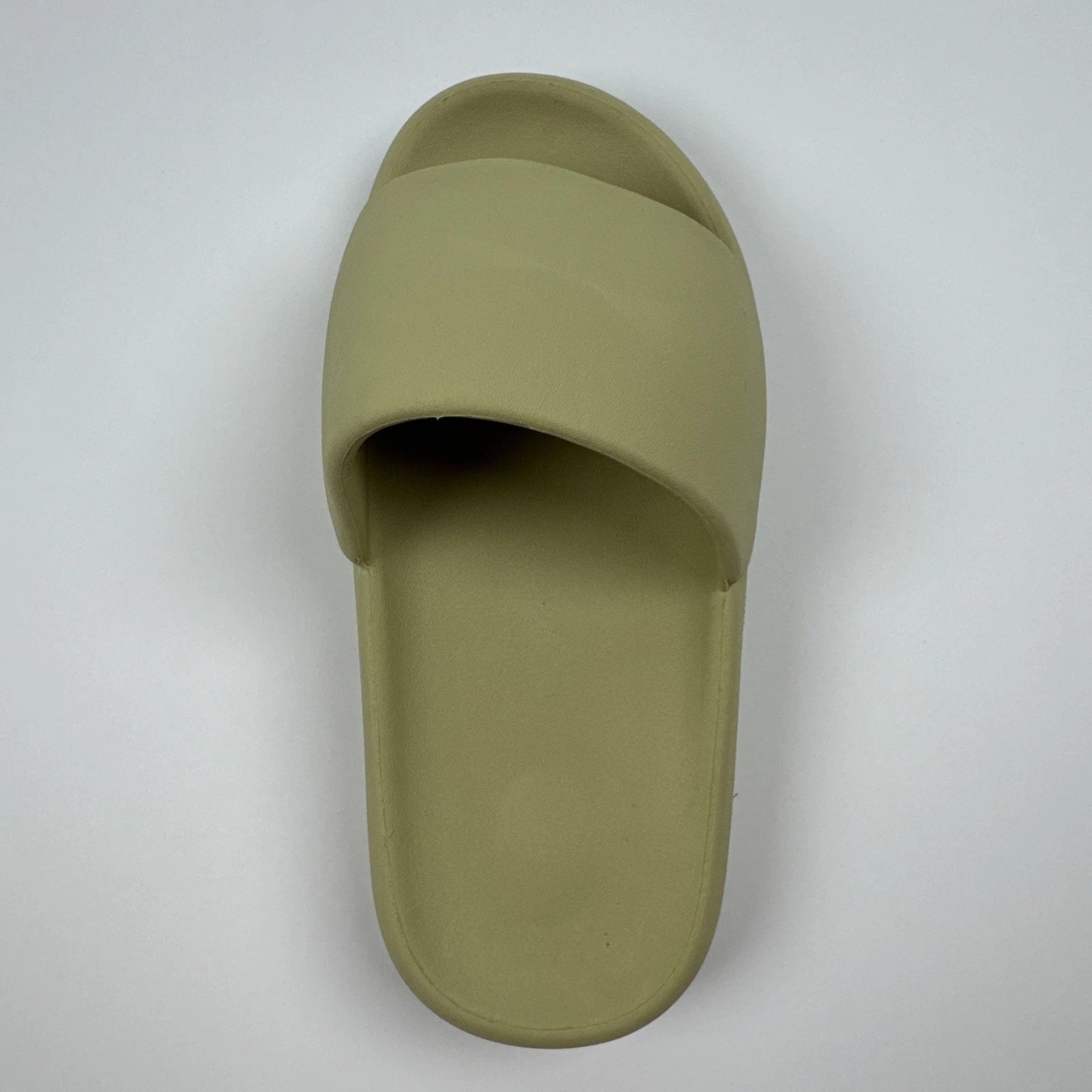 Yeezy Style Foam Slides – Beige EVA Sandals – Size 38 (Men’s US 6 / Women’s 7.5)