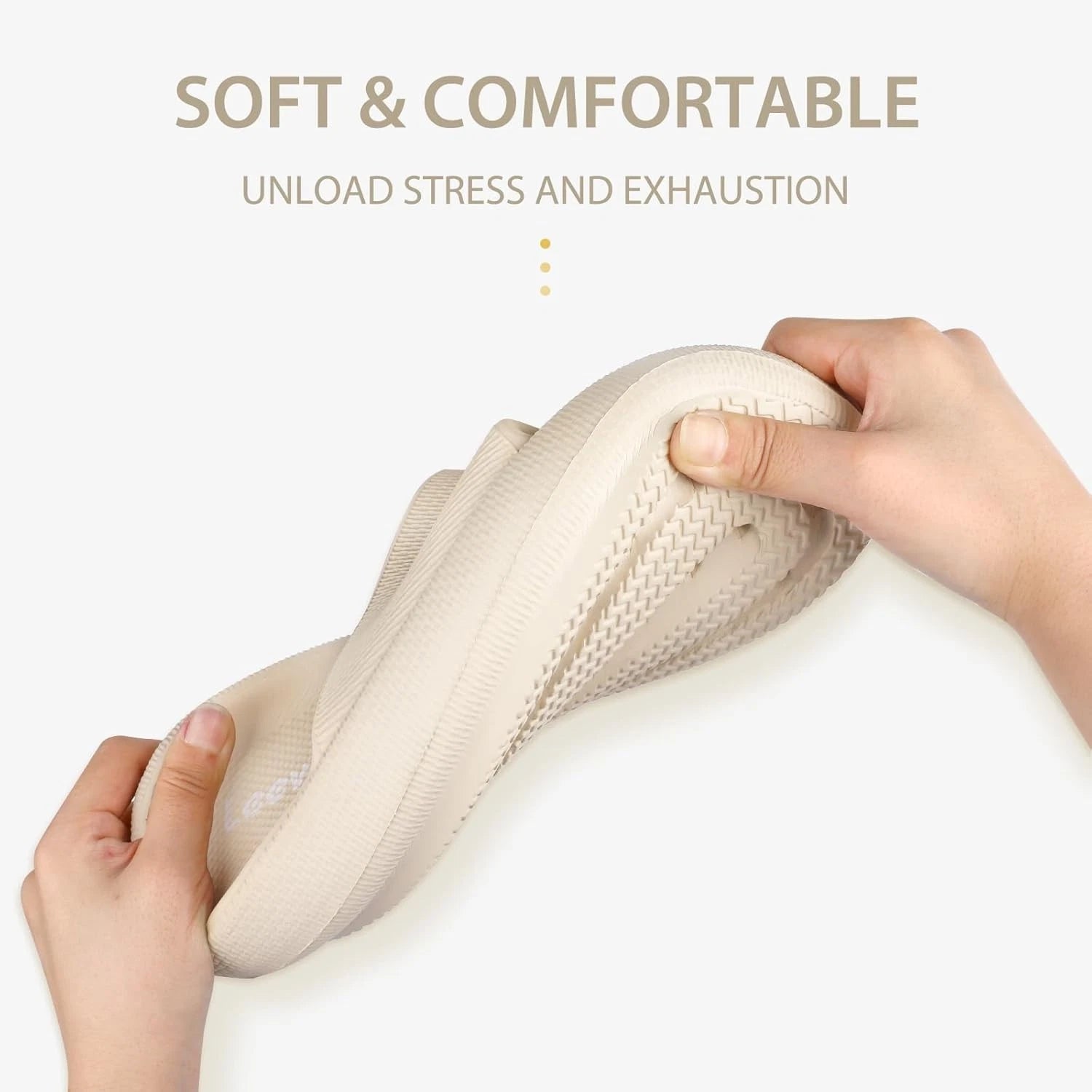 Cloud Slides for All - Thick Sole, Water-Resistant, Effortless Style