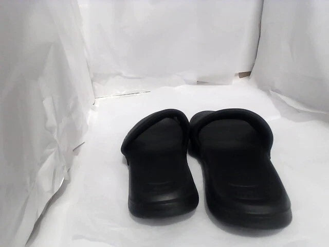 UsedLikeNew_Reef Women's Fashion casual Slide Sandal, Black, 9 B (M)_Black_Sz9