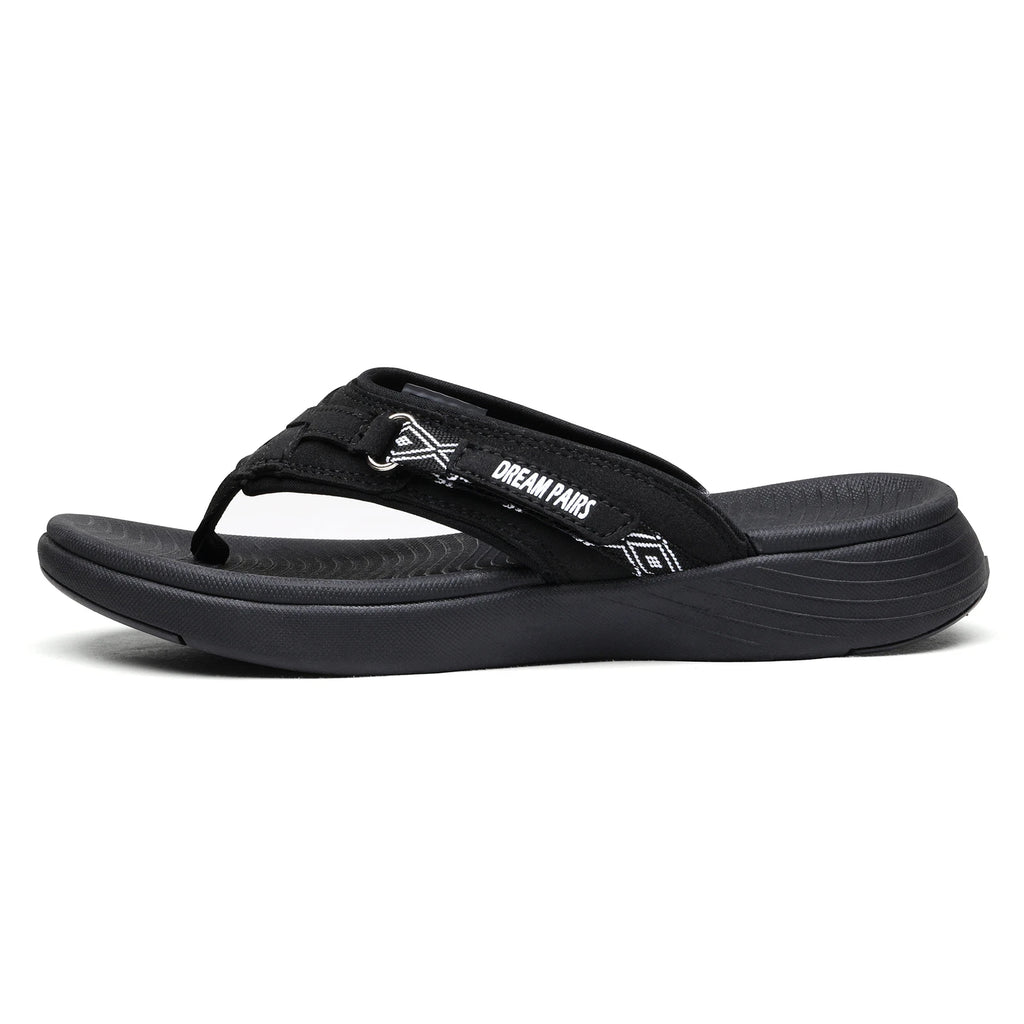 Women's Fashion Arch Flip Flop Sandals Lightweight Comfort Casual Thong Sandals