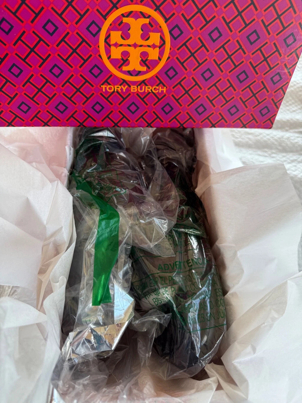 NIB TORY BURCH $188 BLACK BUBBLE JELLY SLIDE SANDAL/Sz 7 37 EU Style 85010