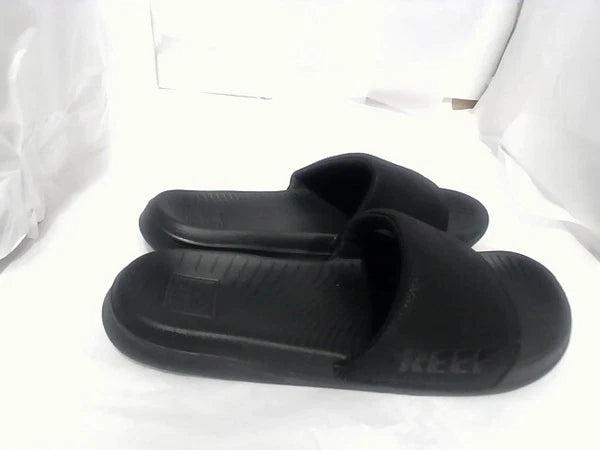 UsedLikeNew_Reef Women's Fashion casual Slide Sandal, Black, 9 B (M)_Black_Sz9