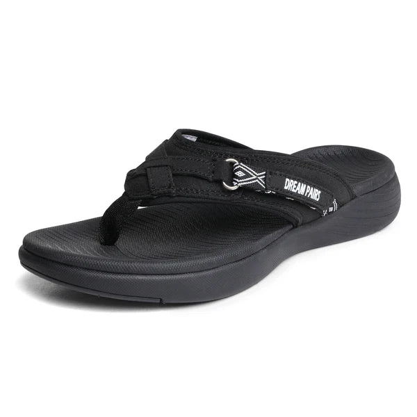 Women's Fashion Arch Flip Flop Sandals Lightweight Comfort Casual Thong Sandals