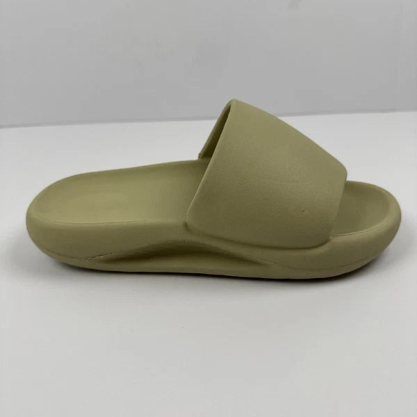 Yeezy Style Foam Slides – Beige EVA Sandals – Size 38 (Men’s US 6 / Women’s 7.5)